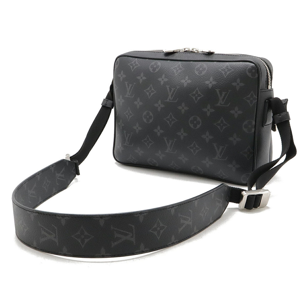 Louis Vuitton Outdoor Crossbody Taigarama Messenger Eclipse Black Bag Noir Black